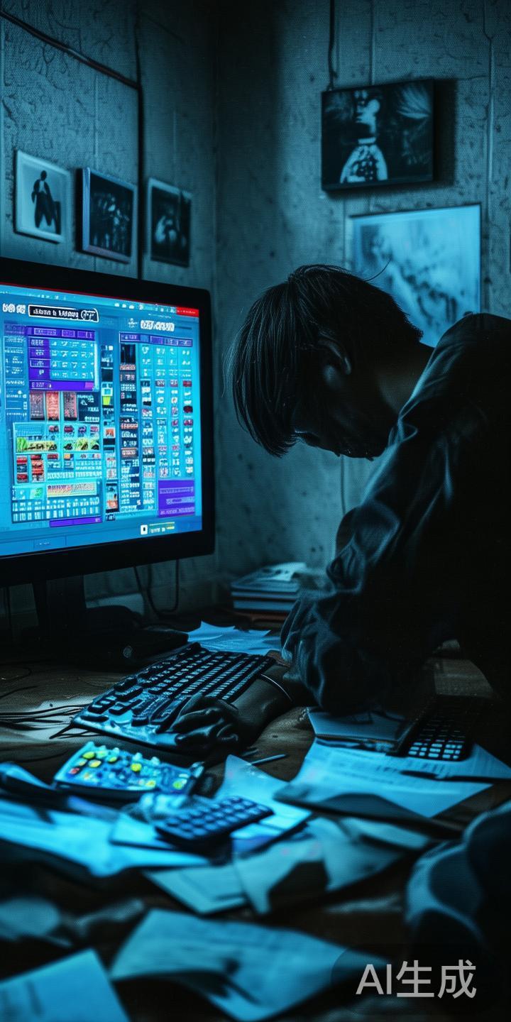 一、财务风险
网赌平台往往伴随着高额的奖金诱惑，